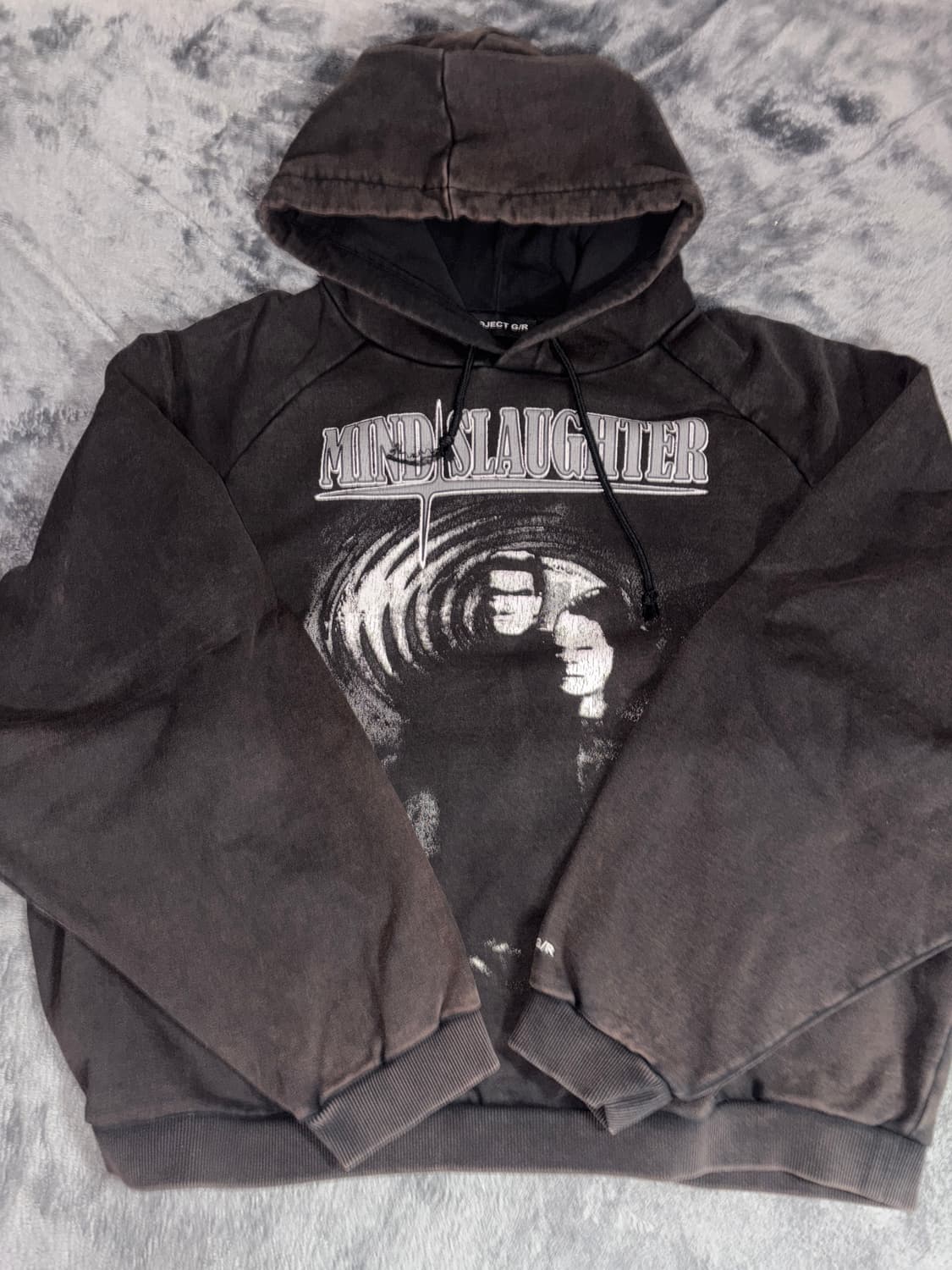 Project GR Mind Slaughter Washed Hoodie 상품이미지3
