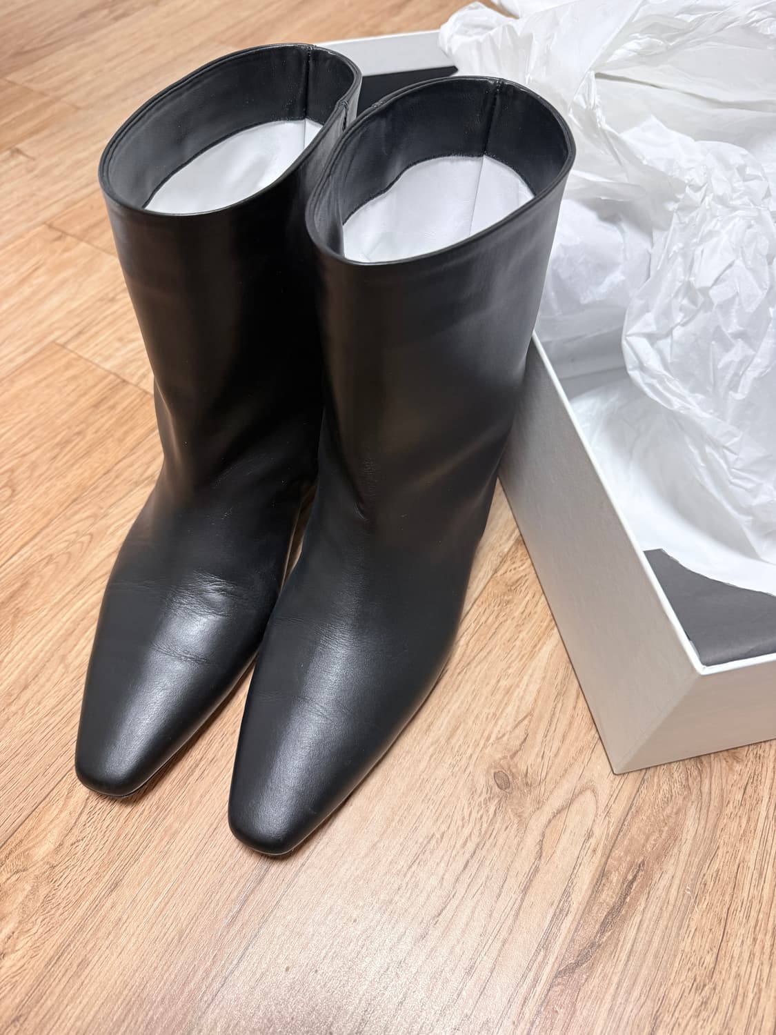 피에톤 PERTH wide boots_black 250 상품이미지3