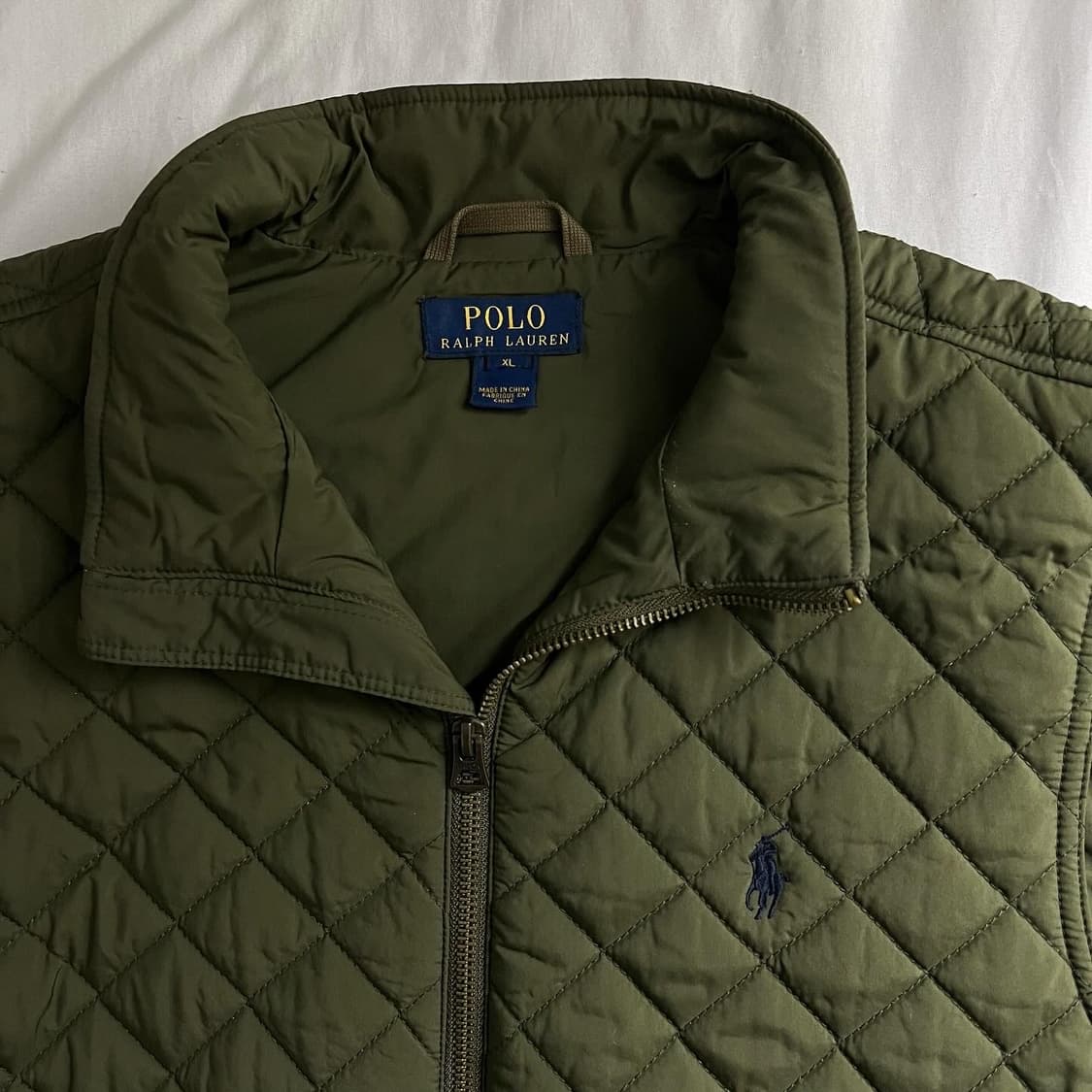 폴로 퀼팅 조끼 베스트 상품이미지4