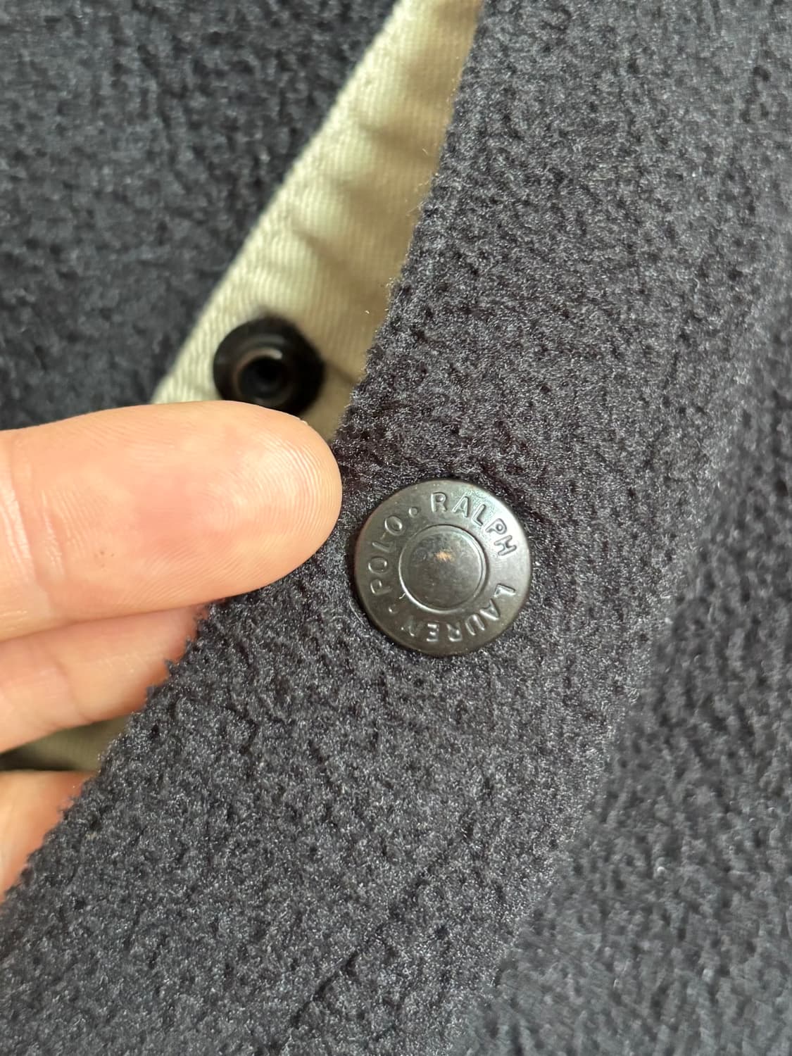 Polo 폴로 랄프로렌 USA 블랙컬러 플리스 자켓 상품이미지5