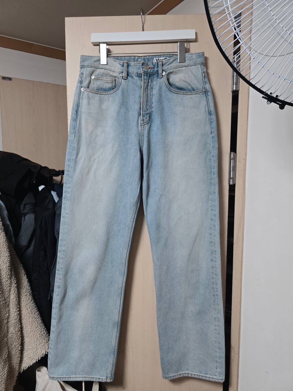 모드나인 mod1w 댄싱워터 연청 데님 31 상품이미지1