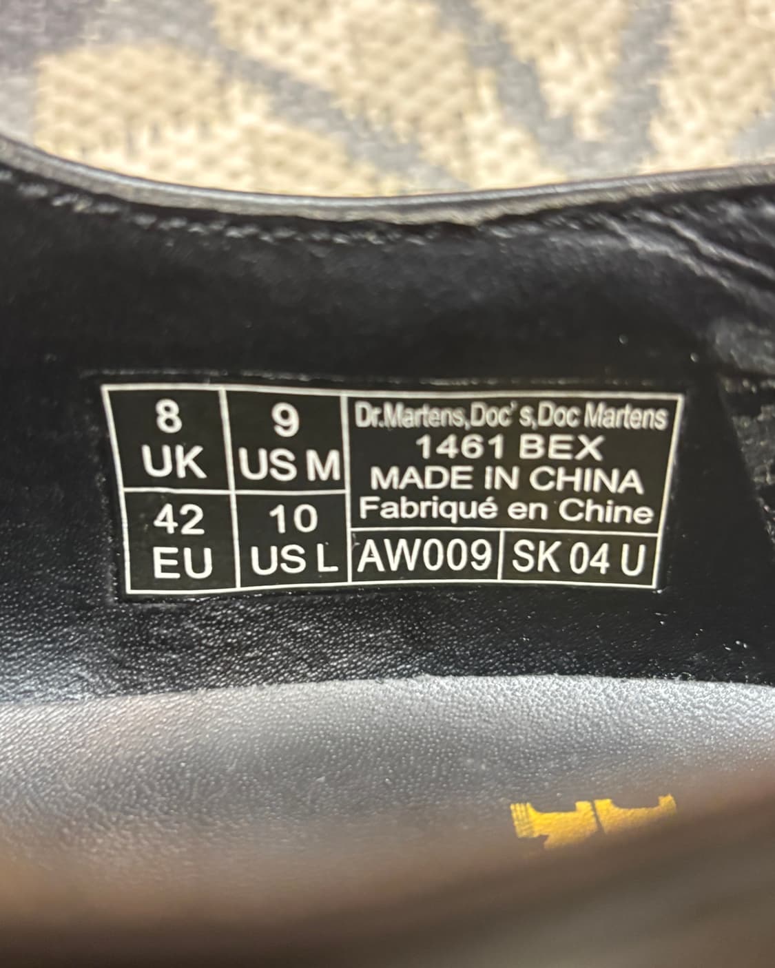 (270) 닥터마틴 1461 벡스 블랙 상품이미지10