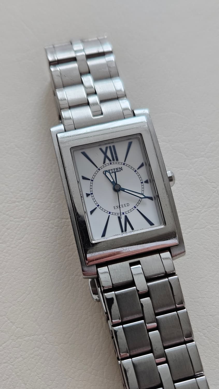 시티즌 익시드 사각 메탈 여성시계 상품이미지1
