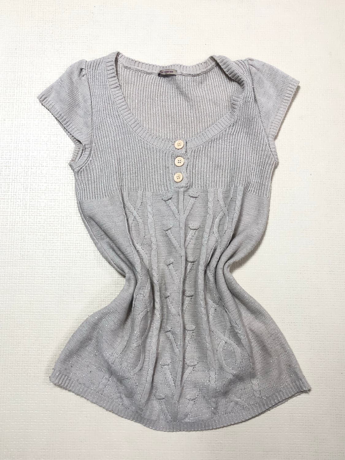 빈티지 아이보리 글리터 니트 상품이미지7