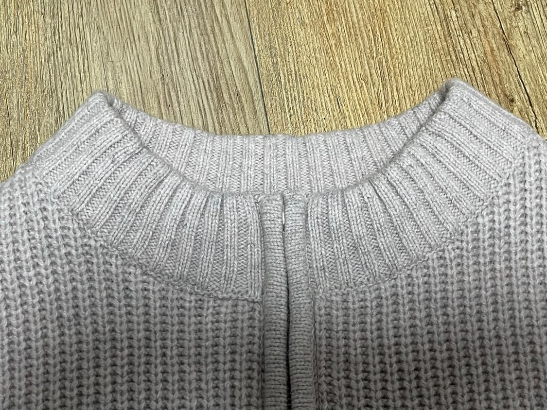 1)웨이비니스 타임리스 풀집업 니트 상품이미지2