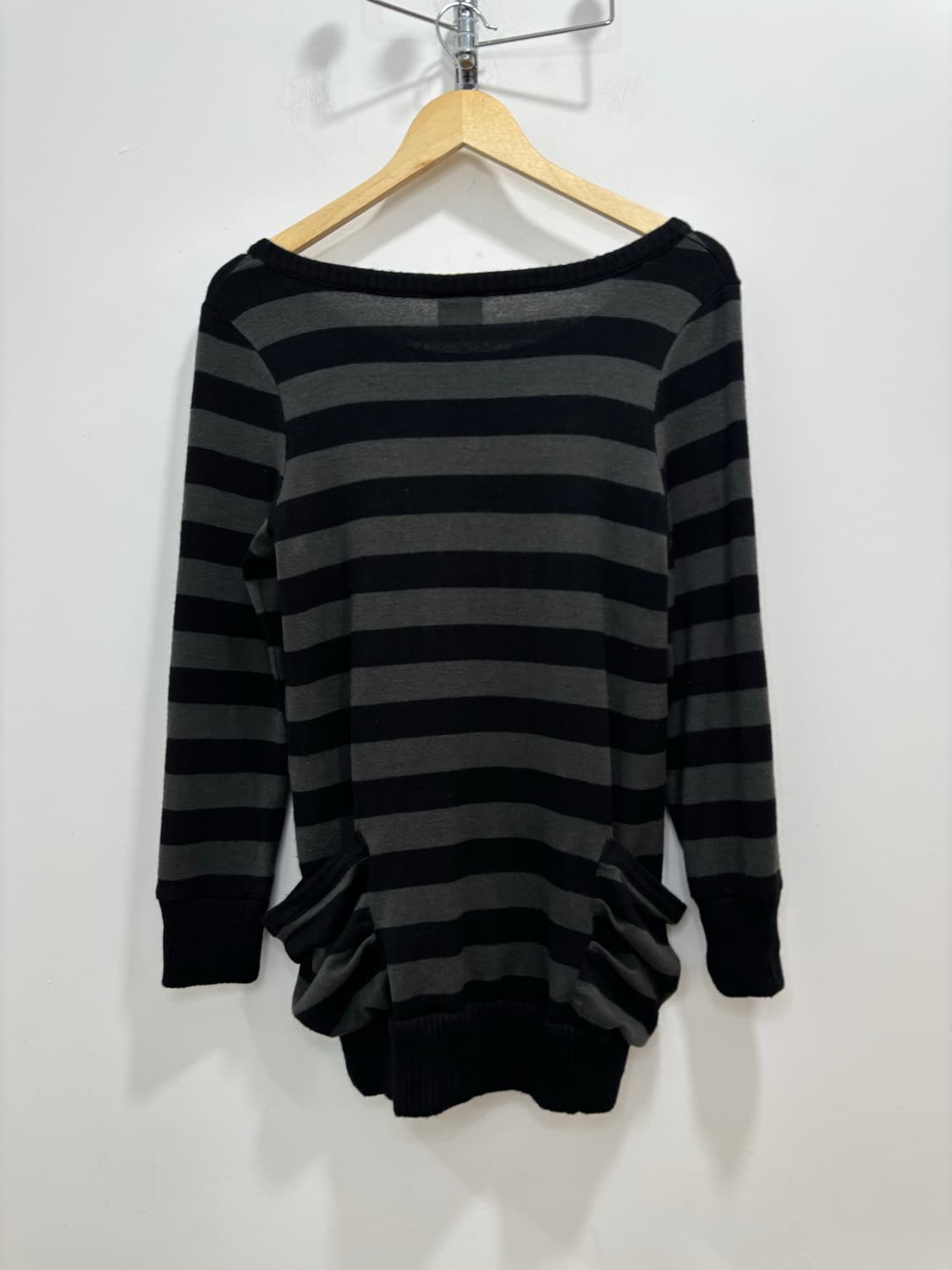 Vassafull 스트라이프 포켓 니트 원피스 상품이미지8