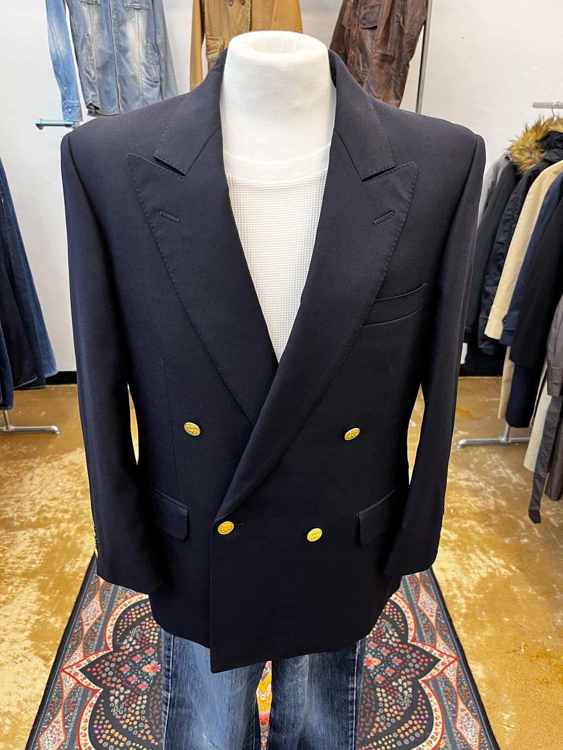 닥스 더블 브레스티드 금장 블레이저 상품이미지2