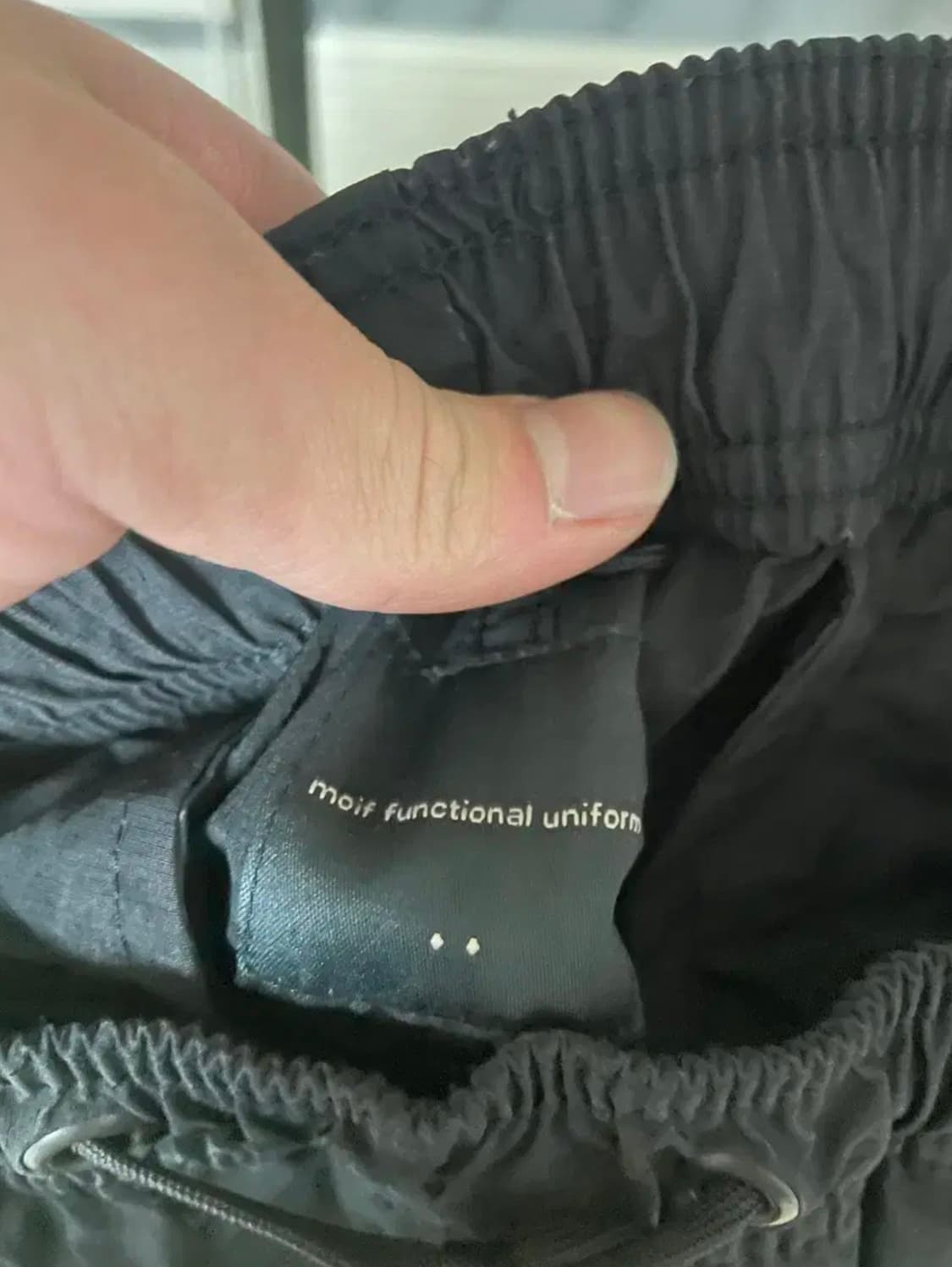 (Size 2) 모이프 카고팬츠 블랙 상품이미지3