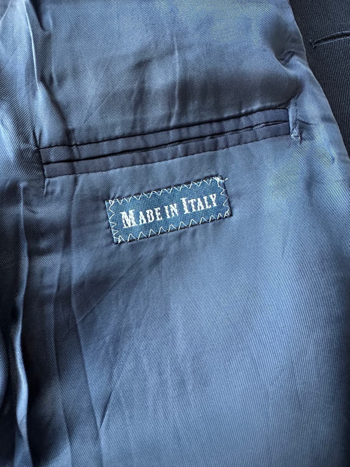 폴로 린넨 네이비 금장 블레이저 44R (Made in Italy) 상품이미지8