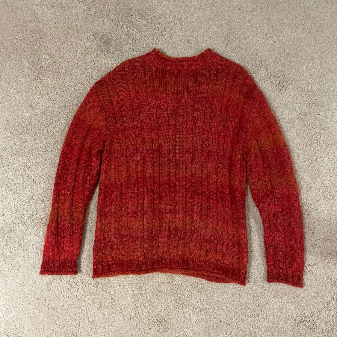 vintage rolled edge raglan knit 상품이미지6