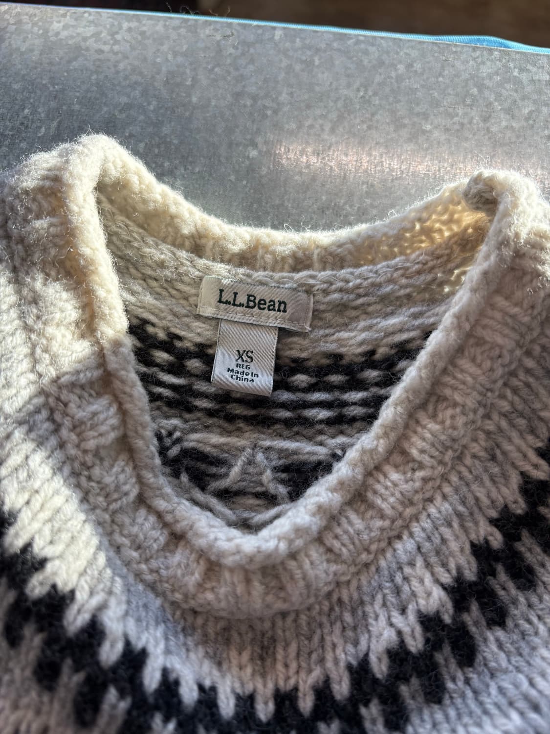 Ll Bean 페어아일 스웨터 상품이미지3