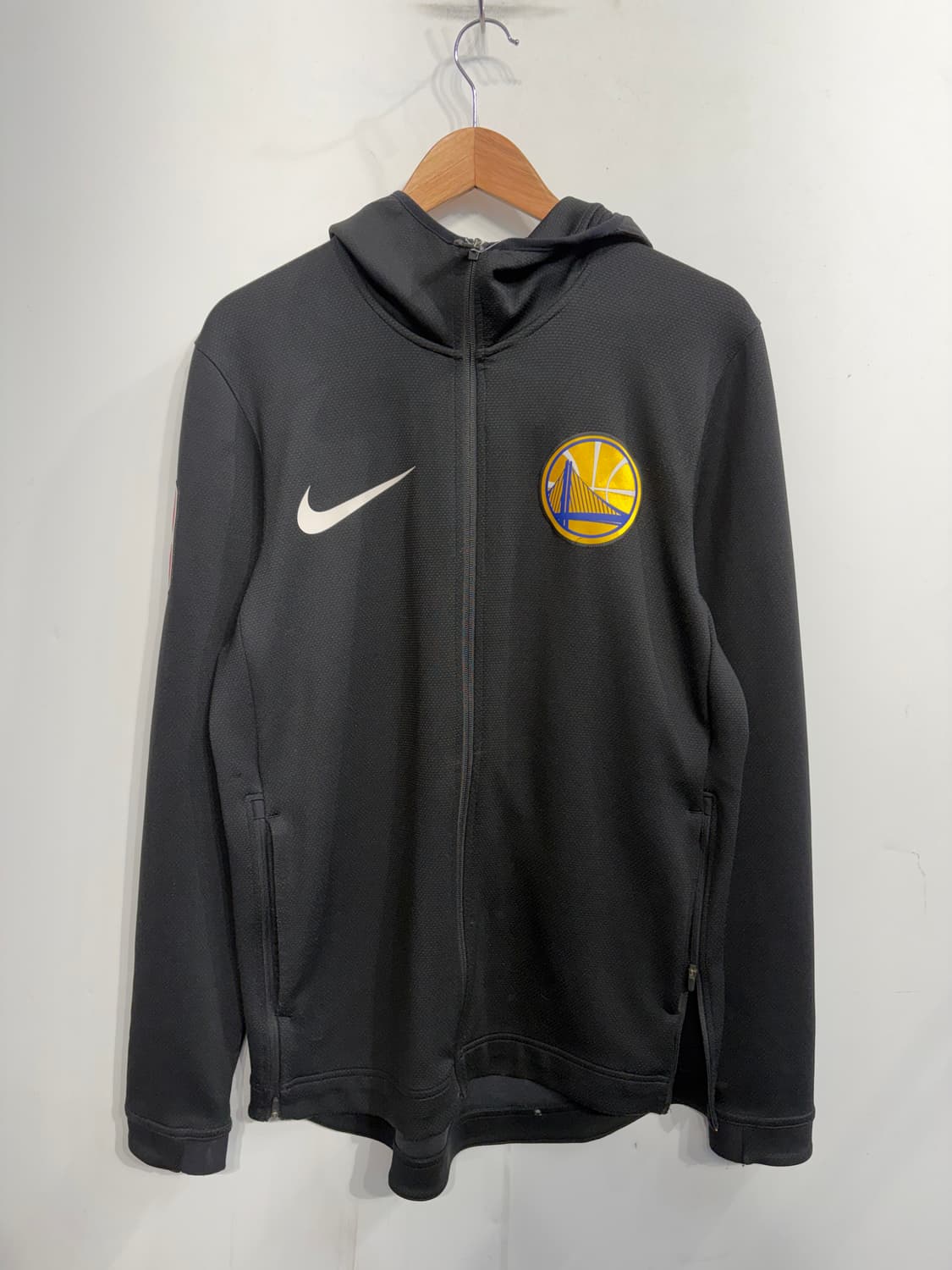 M 나이키 NBA 골든 스테이트 워리어스 써마플렉스 쇼타임 후드 집업  상품이미지2