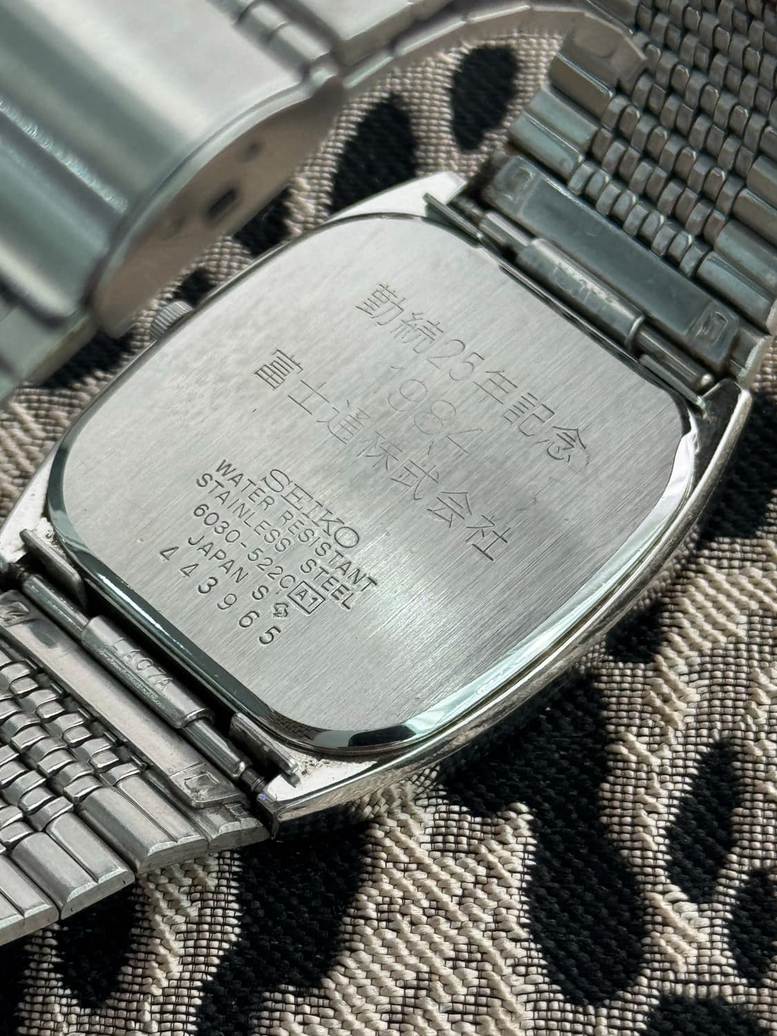 80s 빈티지 세이코 후지쯔 쿼츠  상품이미지8