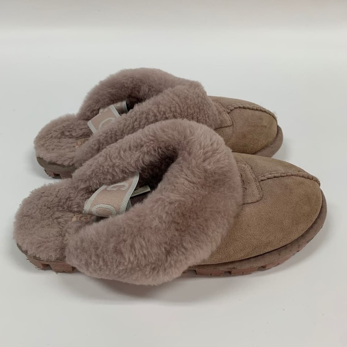 UGG 오즈웨어 키즈 코케트 밴딩 슬리퍼 핑크 210 상품이미지5