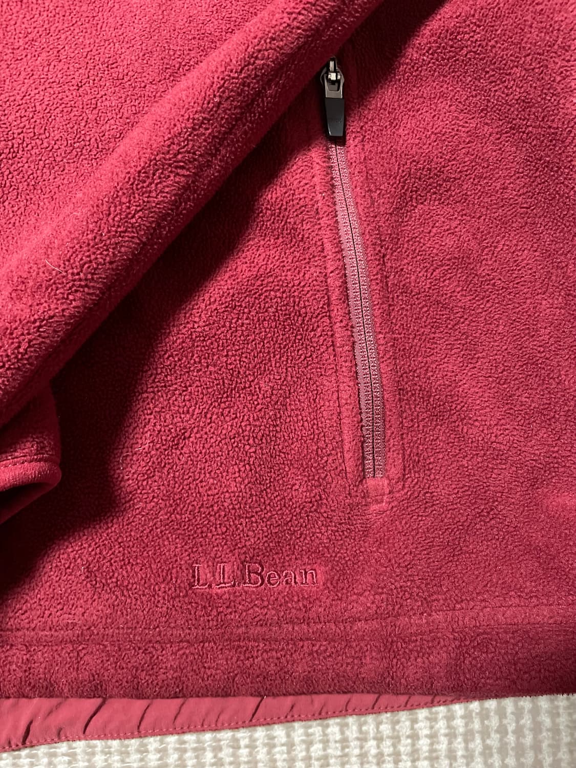 엘엘빈 후리스 집업 L 상품이미지3