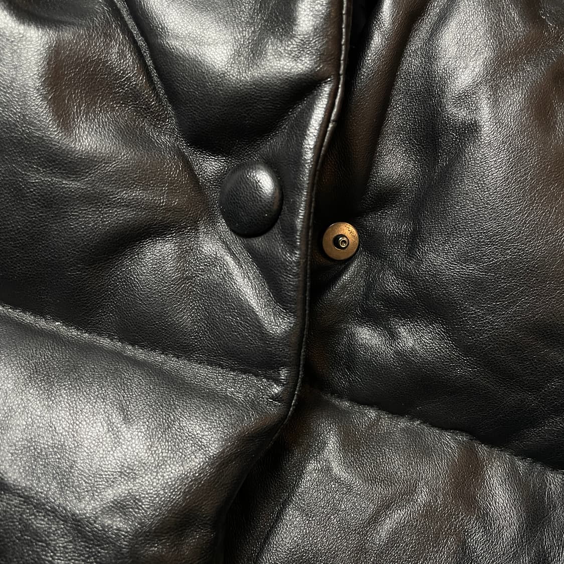 ROBO italy leather padding jacket 상품이미지4