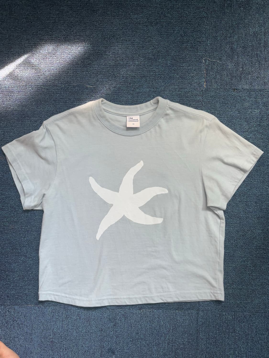 TCM starfish logo crop T (sky blue) 상품이미지2