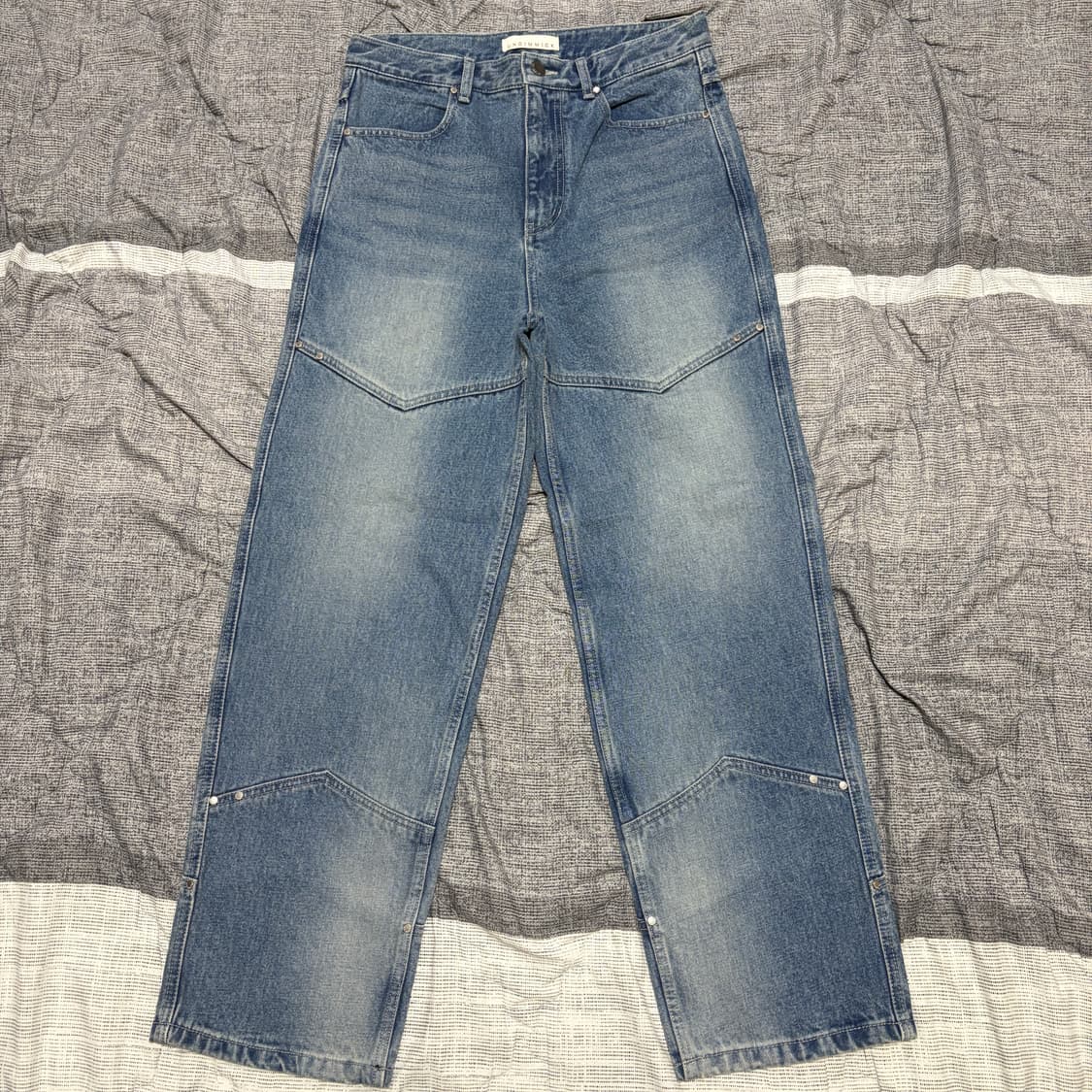 언지미크 데님팬츠 상품이미지1