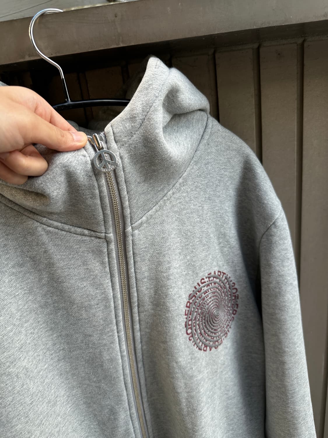 3QR high neck 3D printing hoodie 상품이미지3