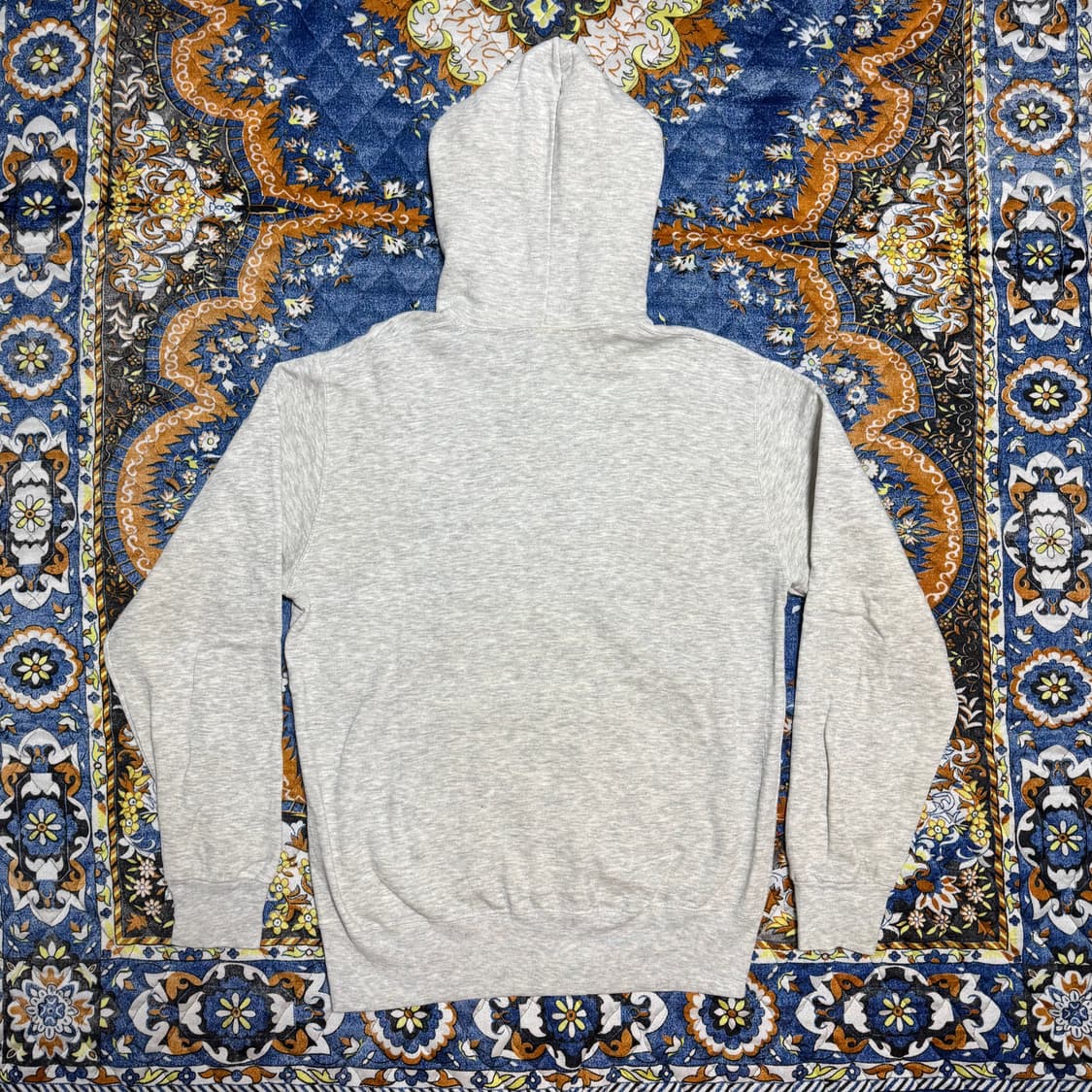 빈티지 80s USA 챔피온 그레이 오트밀 스웻 후드 상품이미지2