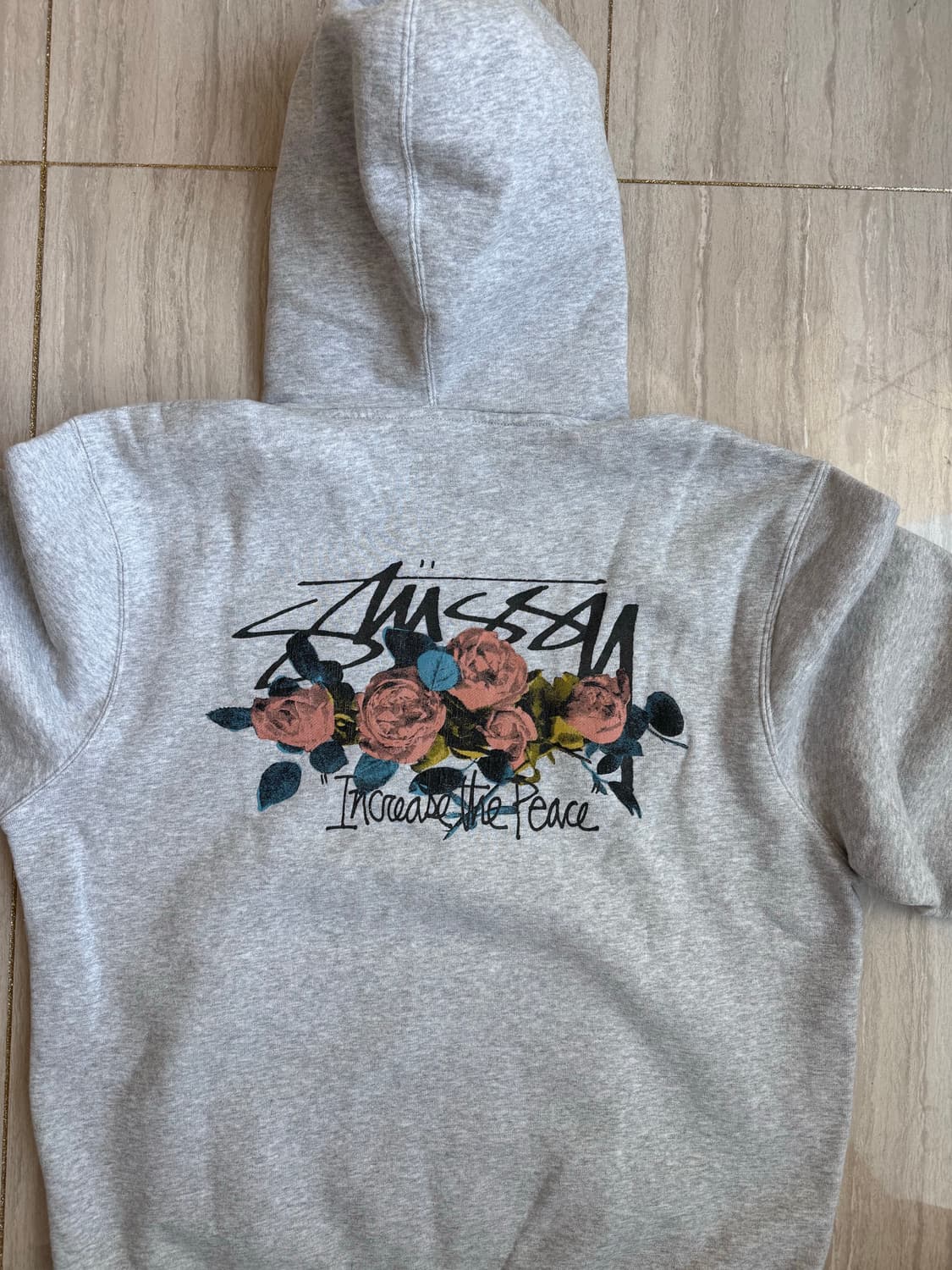 스투시 ITP 로즈 후드 애쉬 헤더 상품이미지3