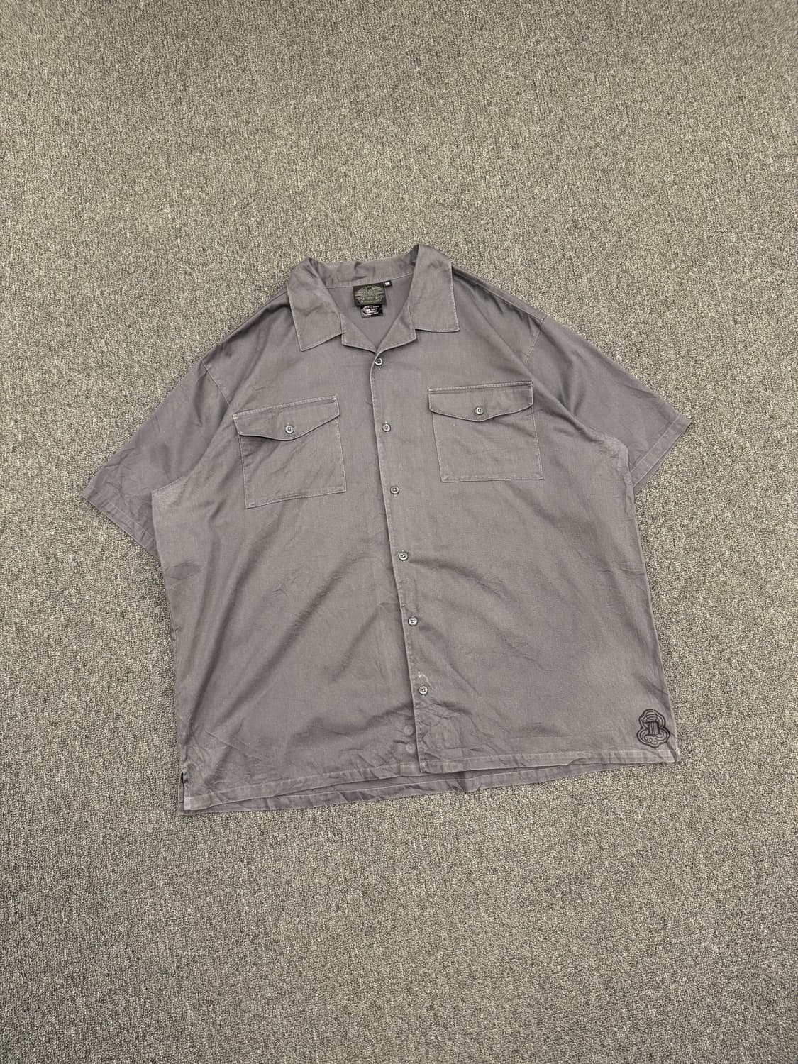 3XL)할리데이비슨 빈티지 로고 프린팅 반팔 셔츠 상품이미지2