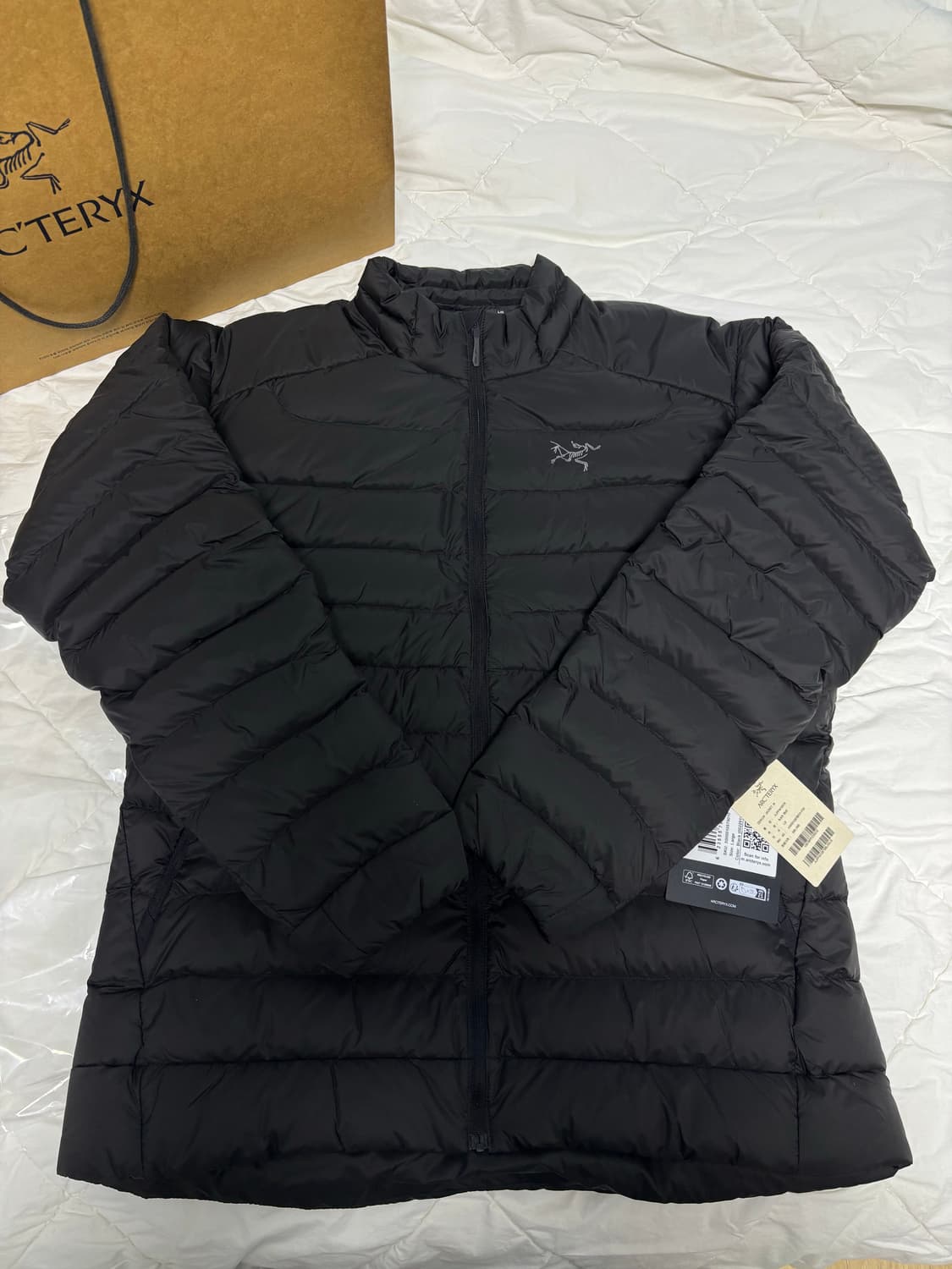 [L] 아크테릭스 세륨 자켓 블랙 새상품 상품이미지1