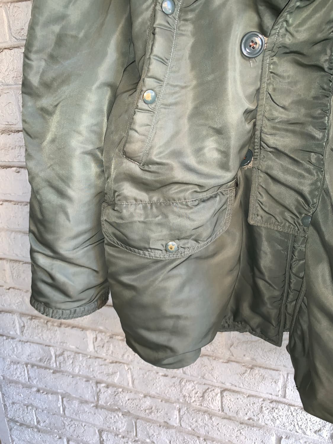 60년대 미공군 n-3b 파카 100 상품이미지4