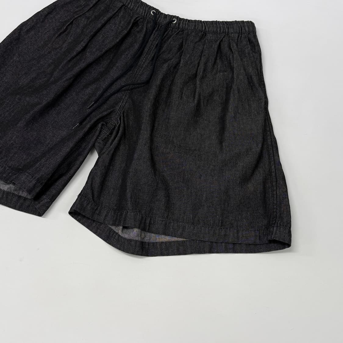 Beams Boy wide denim easy short 상품이미지5
