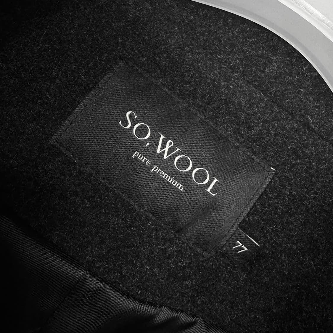 쏘울 SO, WOOL 2024 울100 코트 상품이미지2
