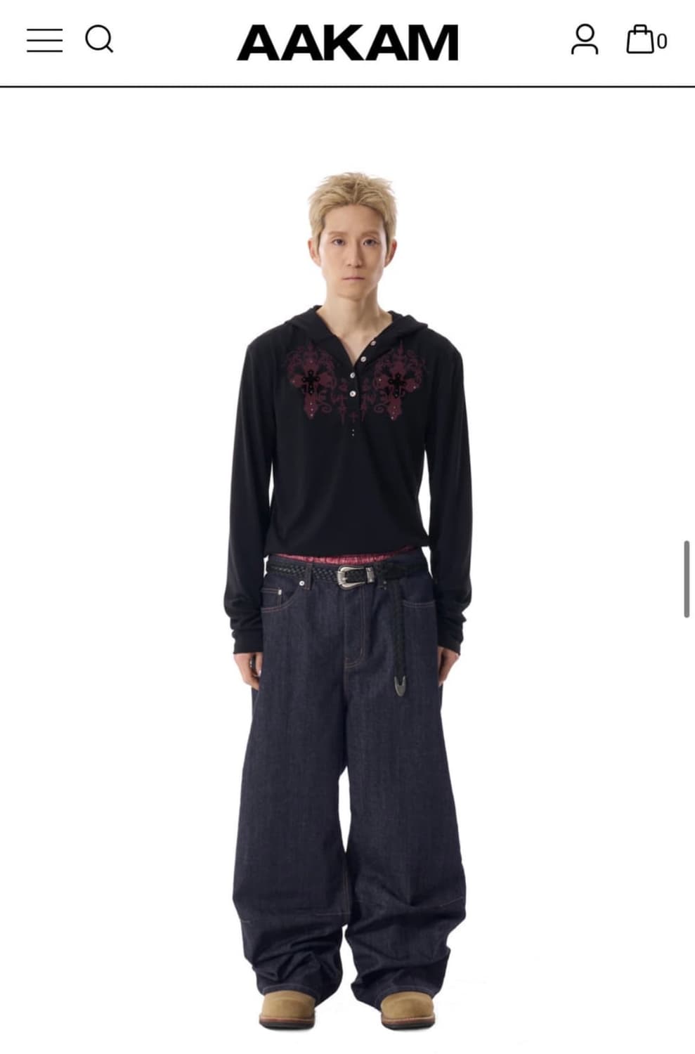 아캄 후드 롱슬리브 상품이미지2