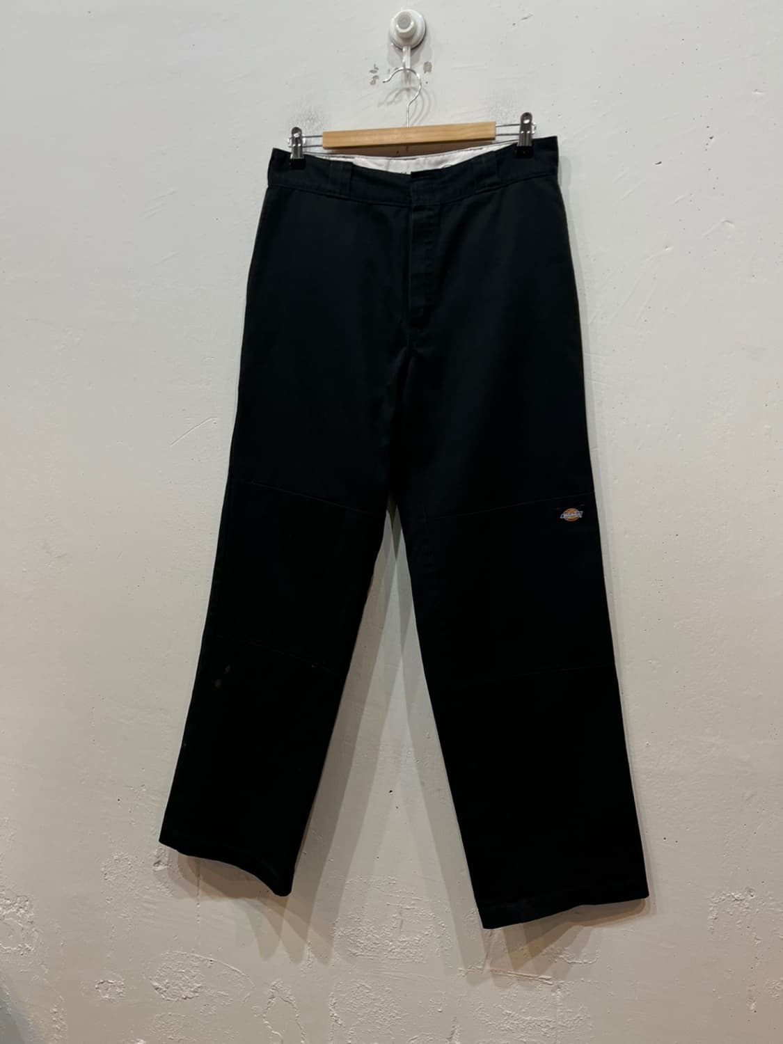 디키즈 루즈핏 더블니 워크팬츠 블랙 30 상품이미지1