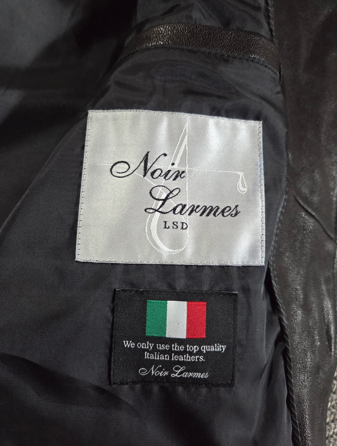 [48] 느와르 라르메스 싱글라이더 자켓 상품이미지4