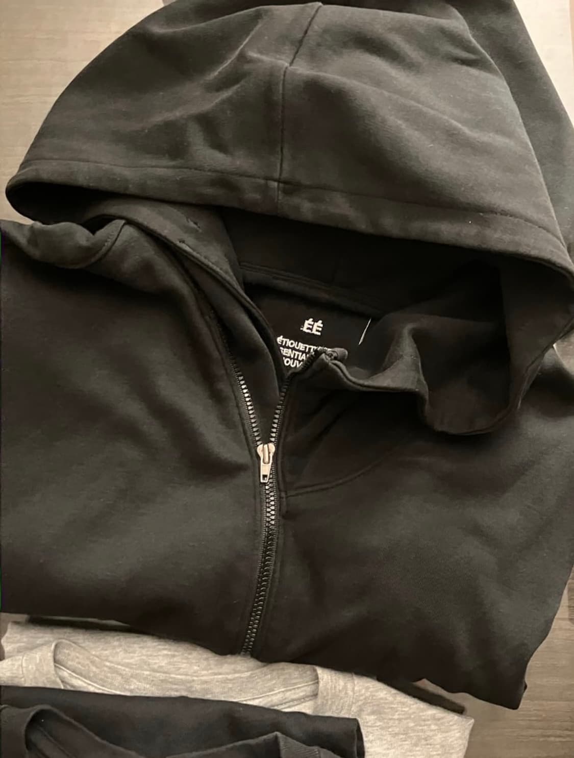 ee 후드집업 블랙 (m) 상품이미지2