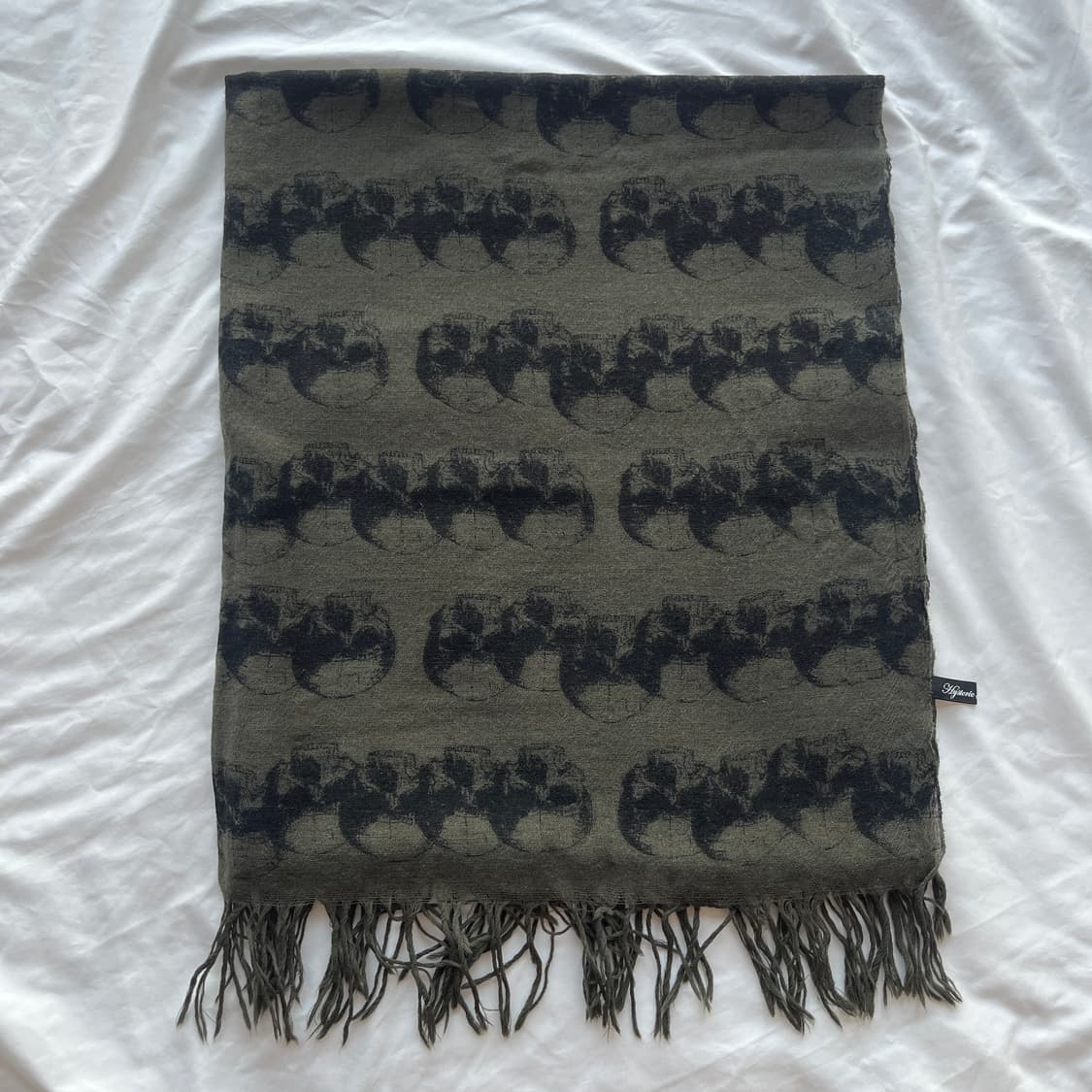 히스테릭 글래머 해골 스컬 머플러 목도리 스카프 스툴 상품이미지3