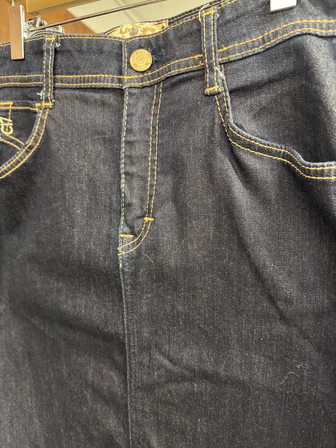 japanese vintage C17 데님 스커트 상품이미지2