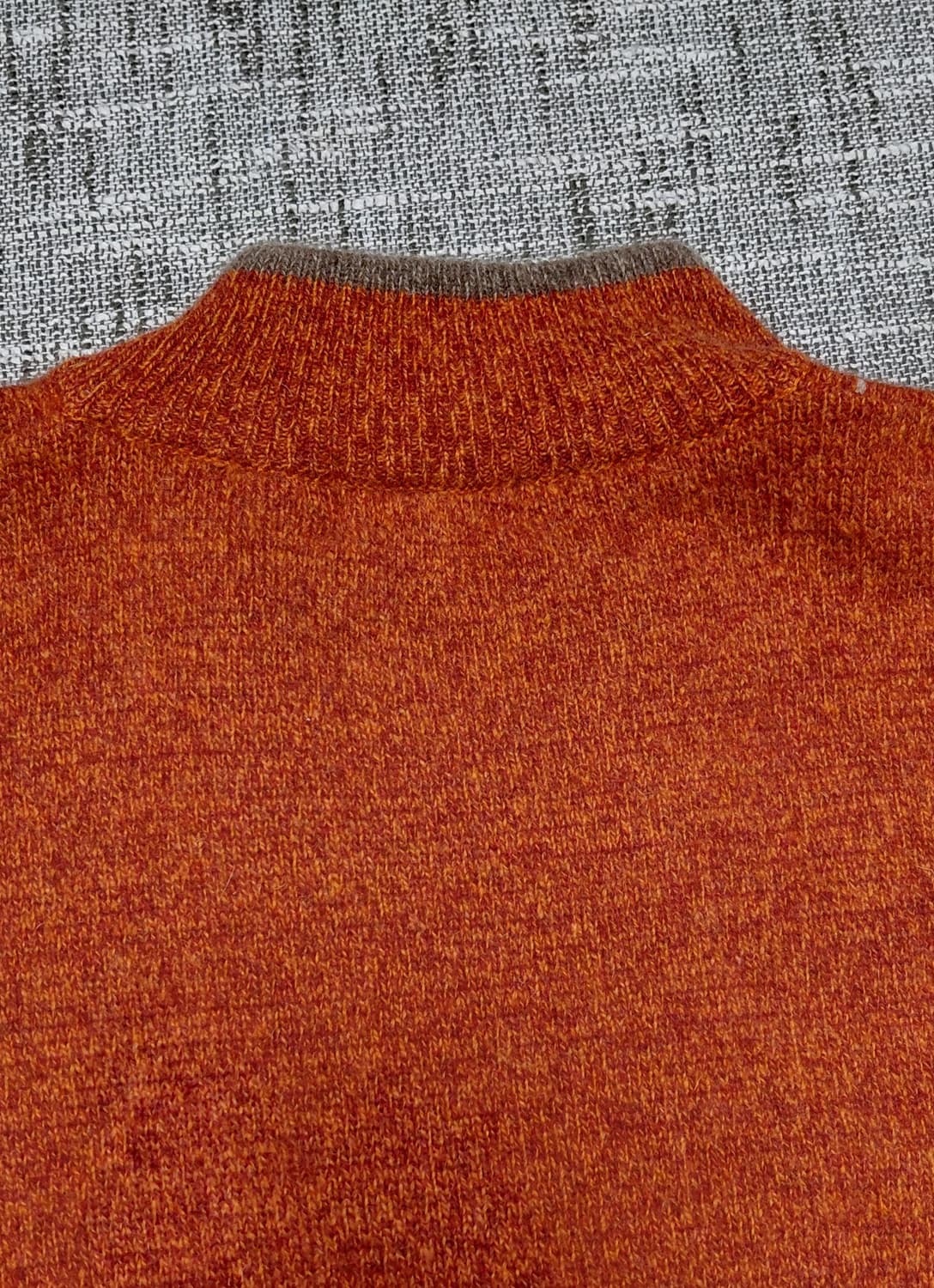 Wilkes Bashford 남성 아가일 니트 집업 M 상품이미지5