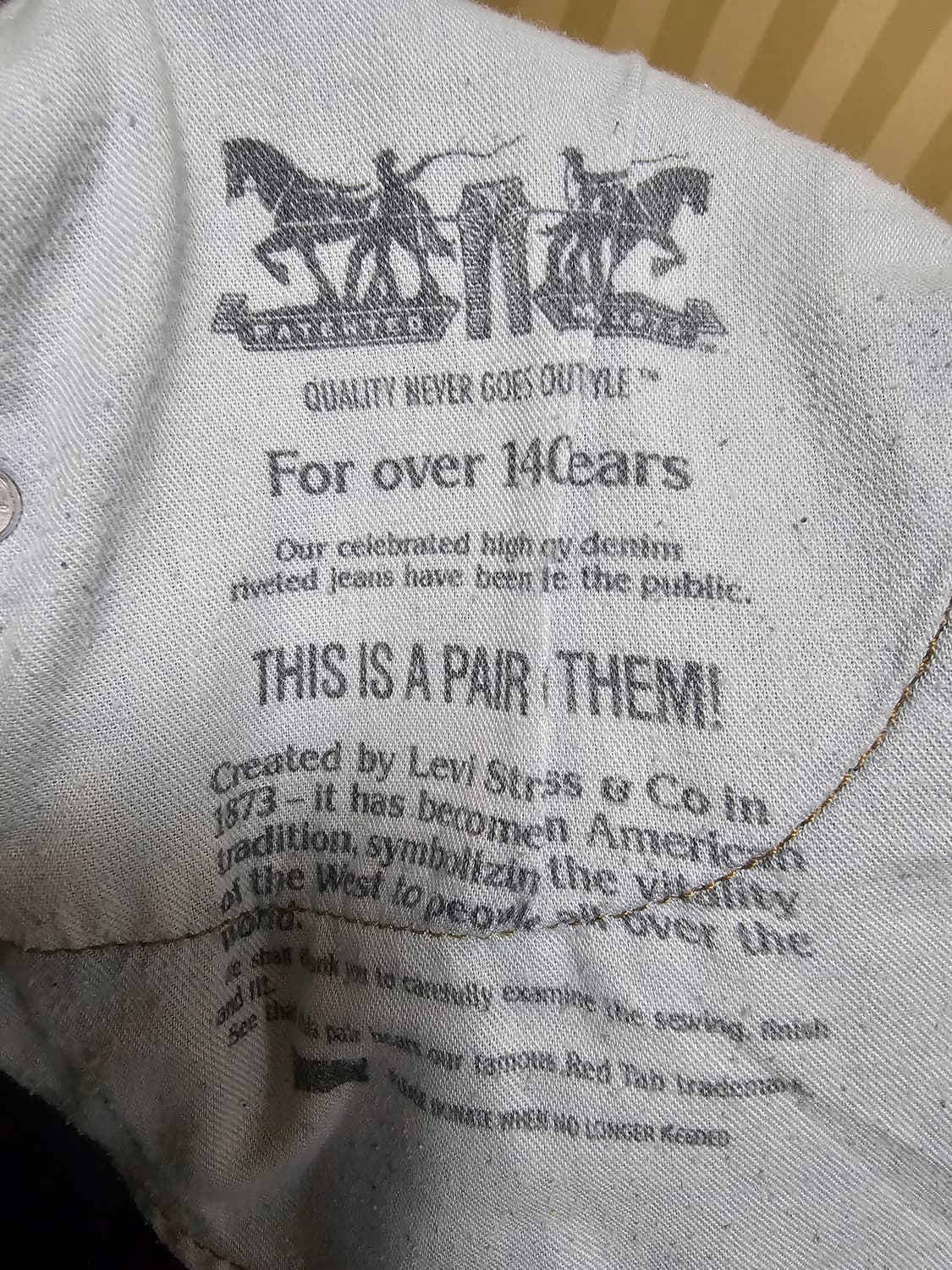 리바이스 505 32 32 상품이미지8