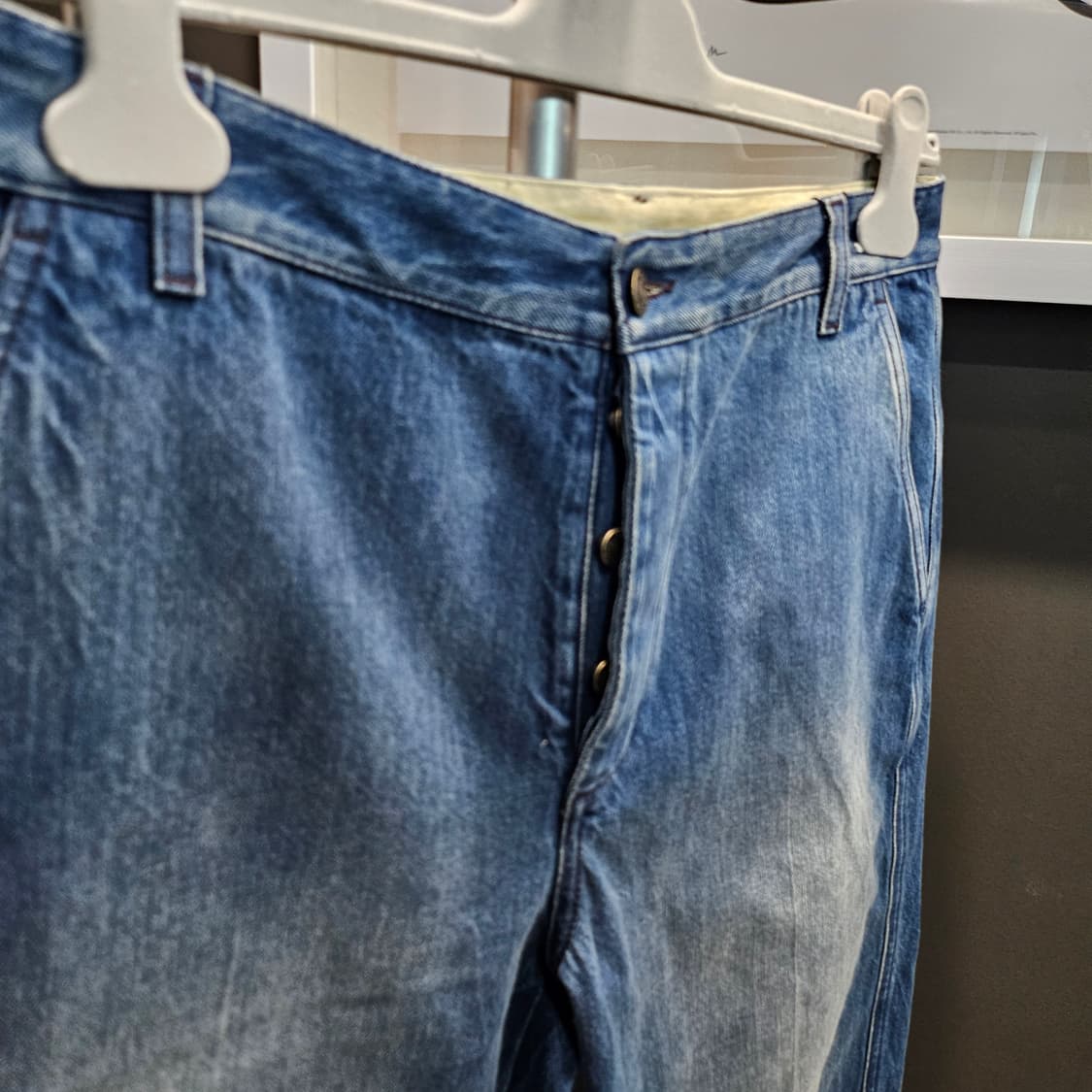 구찌 인터로킹 패치로고 GG 데님 팬츠 상품이미지3