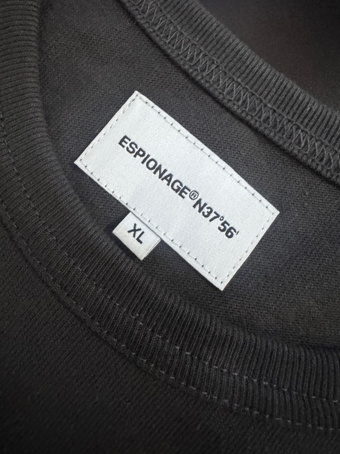 정품!! 에스피오나지 25년도 빈티지 프린팅 반팔 티셔츠 XL ~ 2XL 상품이미지3