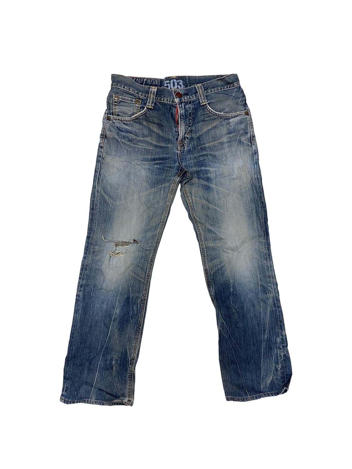 에드윈 503 디스트로이드 데님 상품이미지1