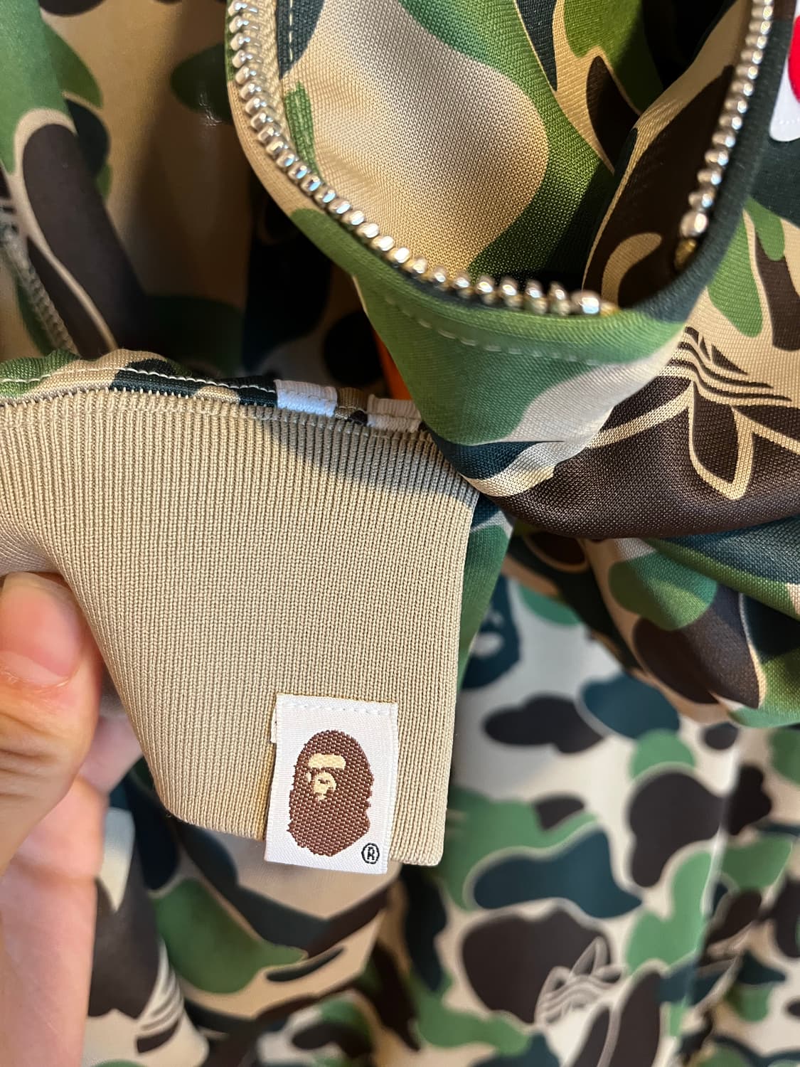 베이프 아디다스 후드집업 상품이미지3