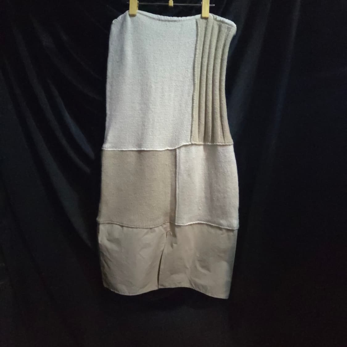 자라 패치워크 니트롱스커트 상품이미지4