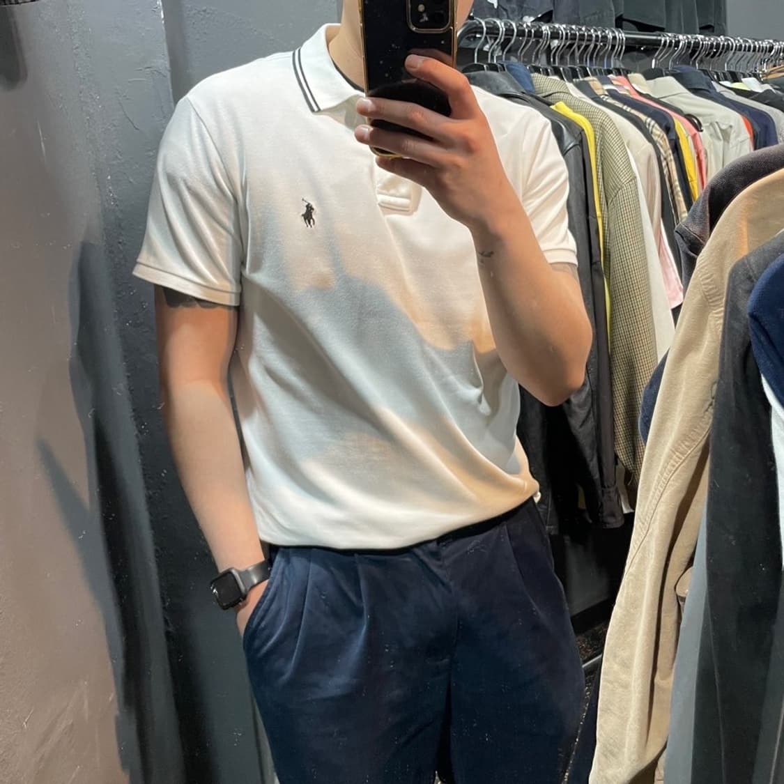 폴로 랄프로렌 반팔카라티 상품이미지1