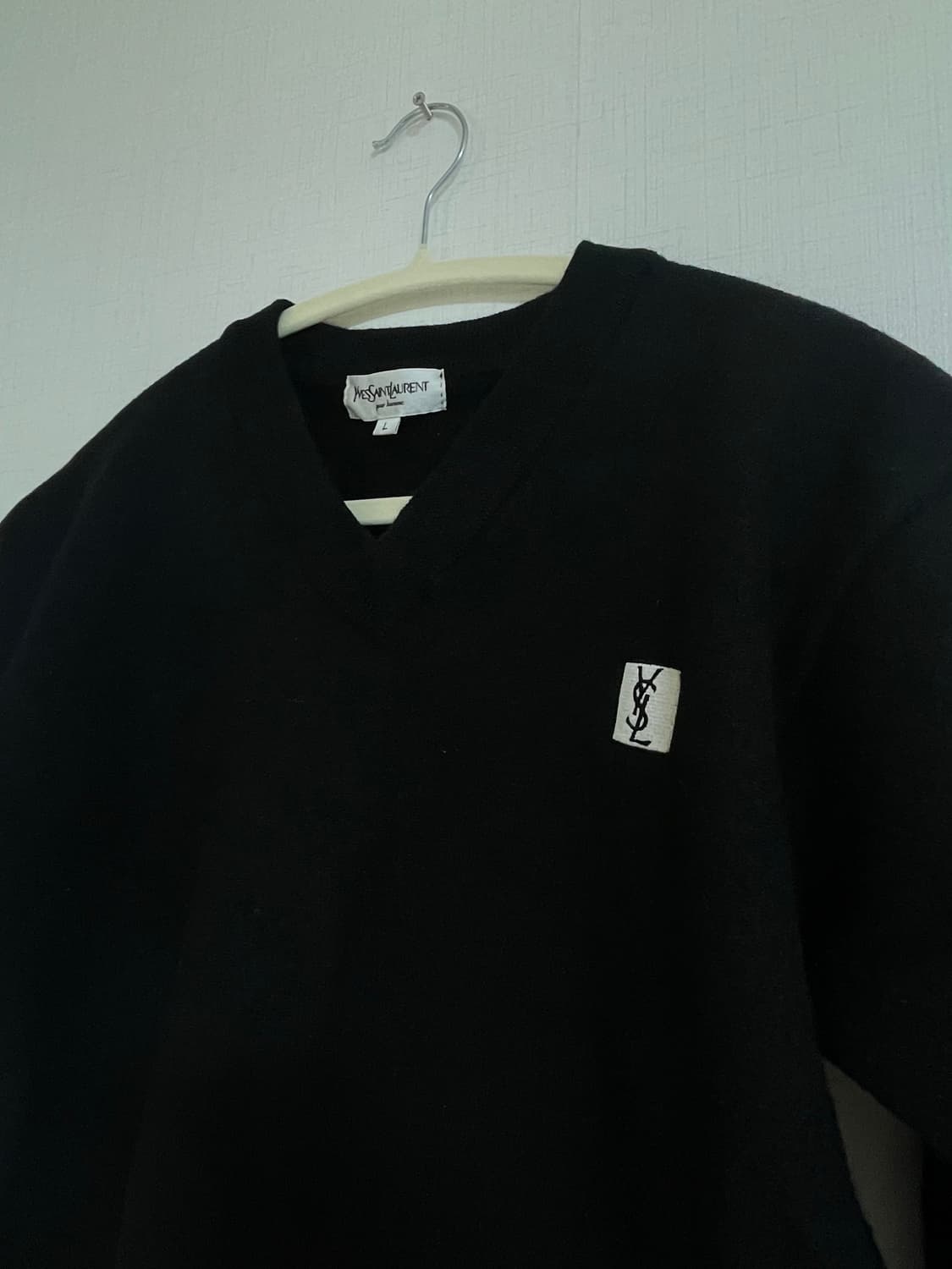 빈티지 입생로랑 울브이넥 니트 상품이미지3