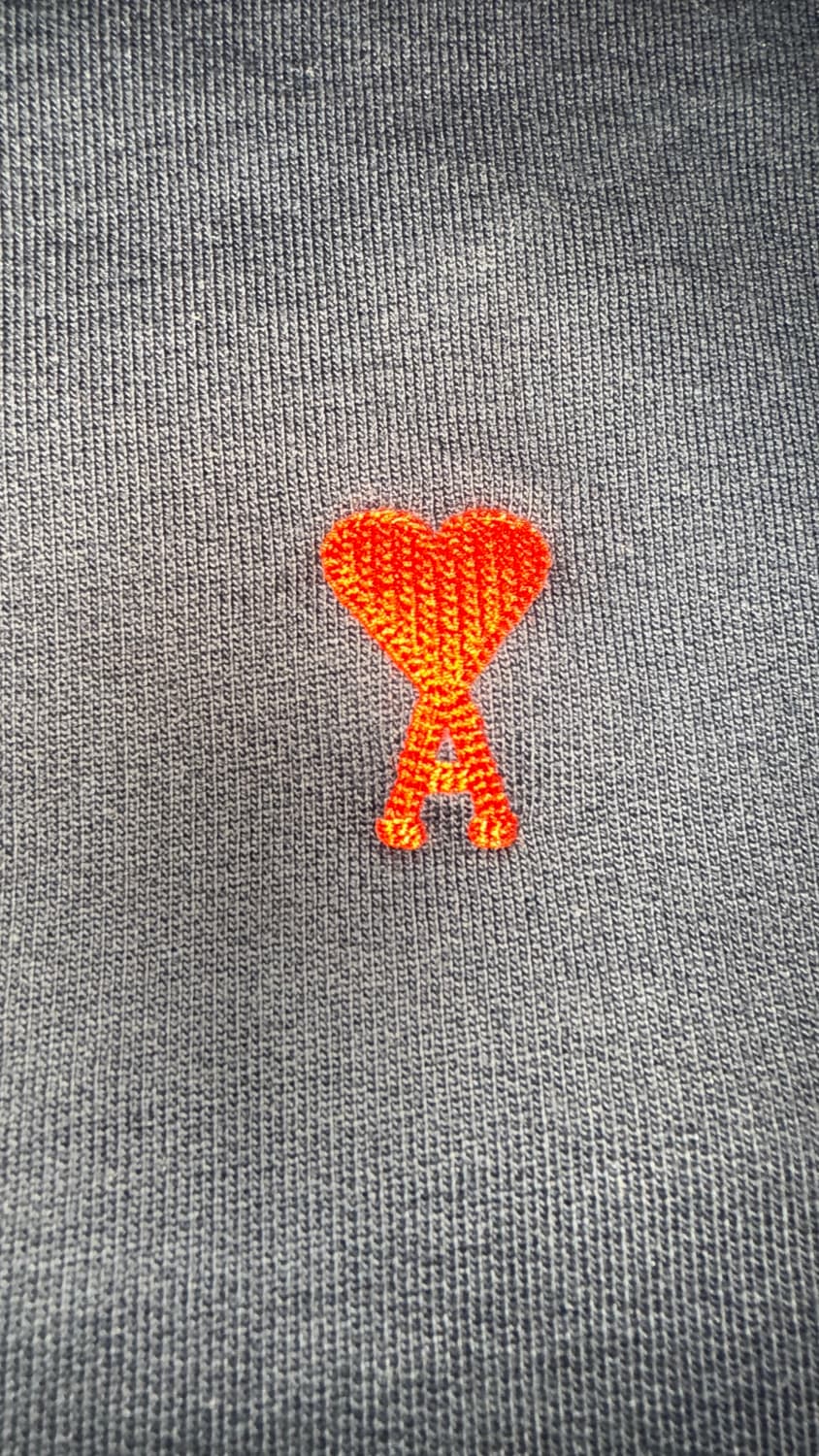 아미 맨투맨 네이비 L 상품이미지2