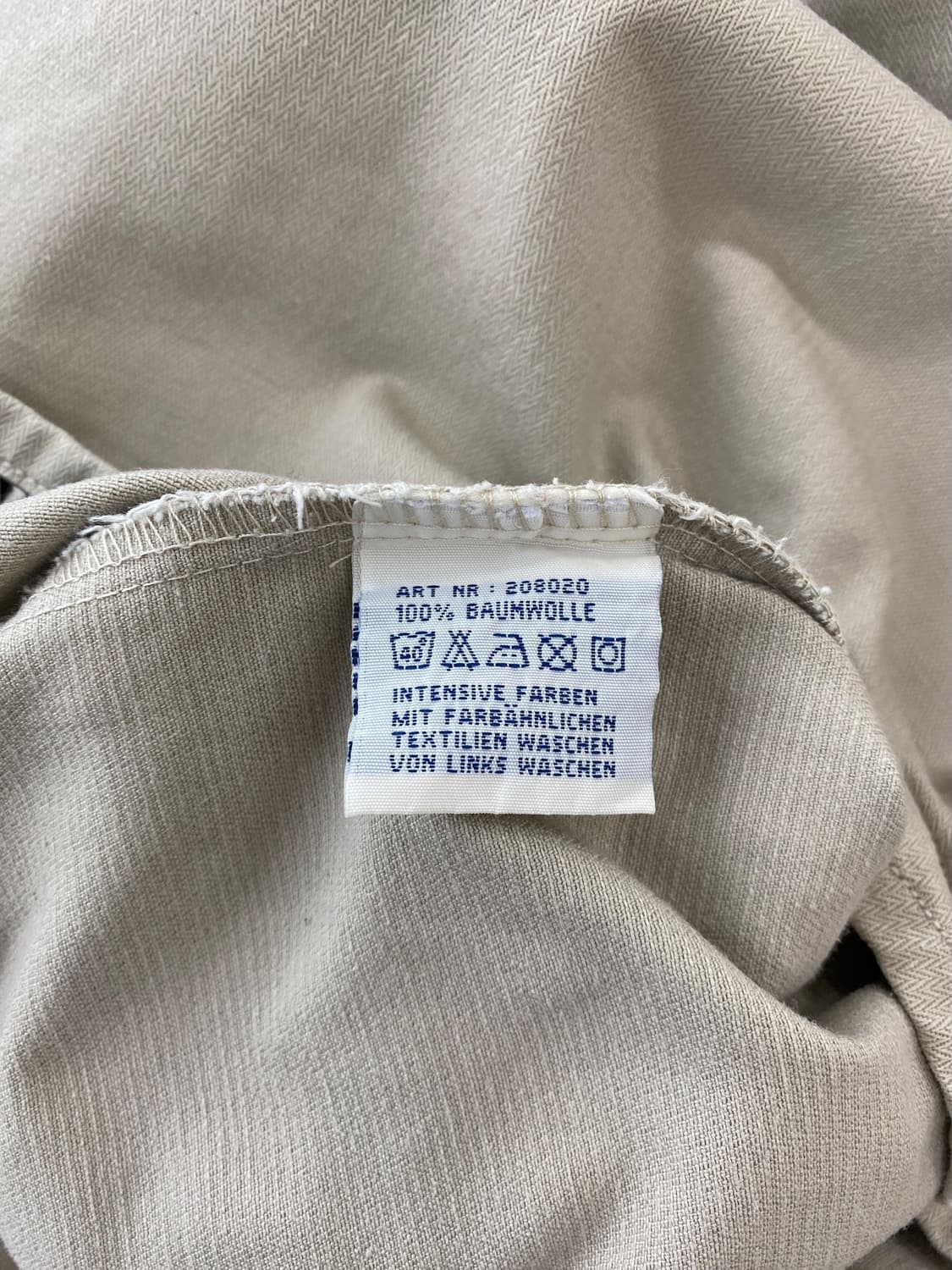 90-00's S.Oliver HBT 워크 셔츠 자켓 상품이미지9