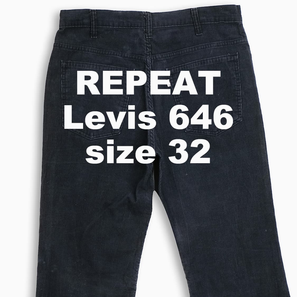 빈티지 리바이스 646 70s USA 32 인치 OR6463304 상품이미지1