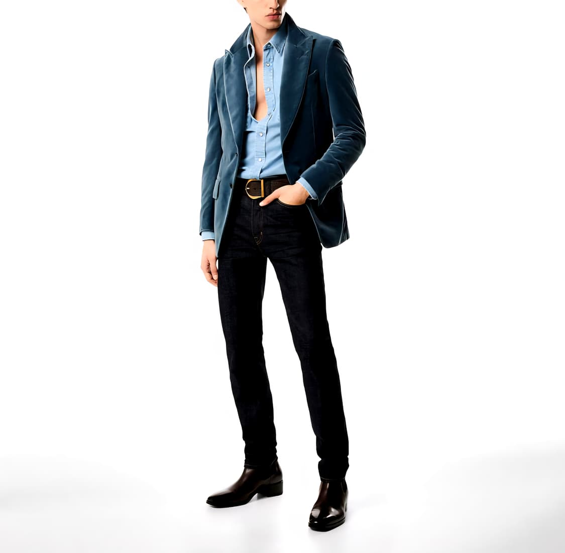 (새상품,강추👍)톰포드 아티쿠스 벨벳 블레이져 자켓 수트 상품이미지6