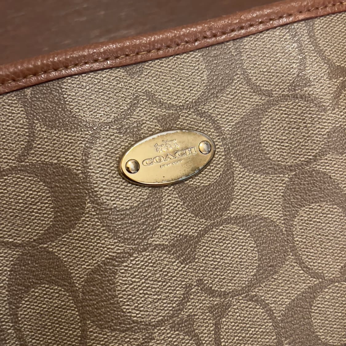 Coach vintage logo tote bag 상품이미지5